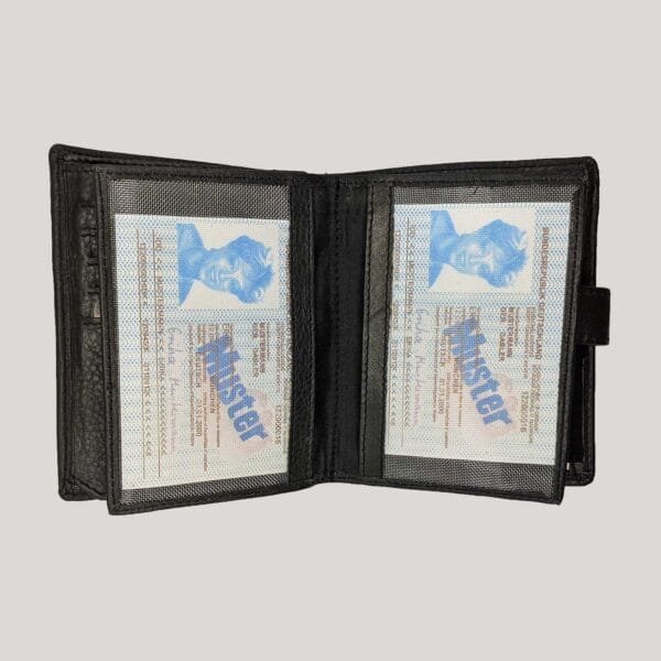 Talpi vyriška odinė piniginė GL - juoda (4) Talpi vyriška odinė piniginė GL - juoda (4)