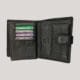 Talpi vyriška odinė piniginė GL - juoda (5) Talpi vyriška odinė piniginė GL - juoda (5)