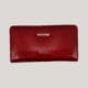 Moteriška odinė piniginė-delninė Jennifer Jones - raudona