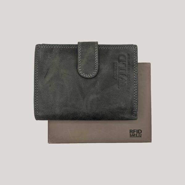 Odinė piniginė Always Wild - pilka