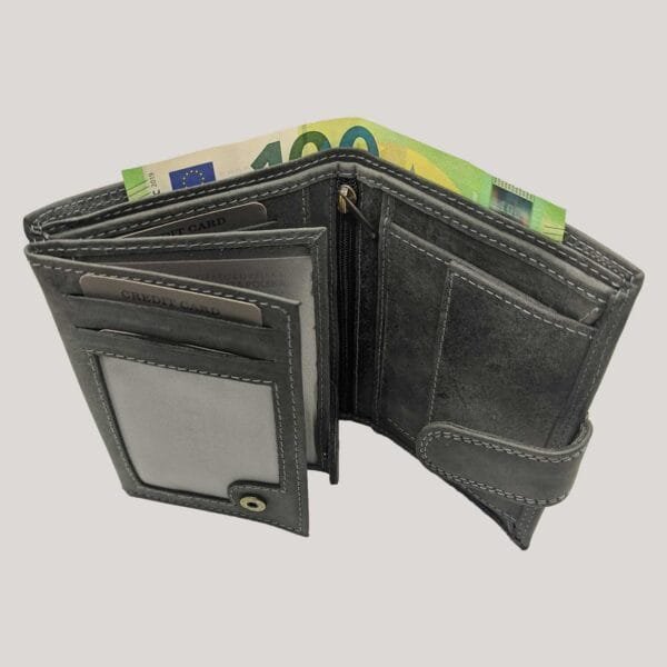 Odinė piniginė Always Wild - pilka (5)