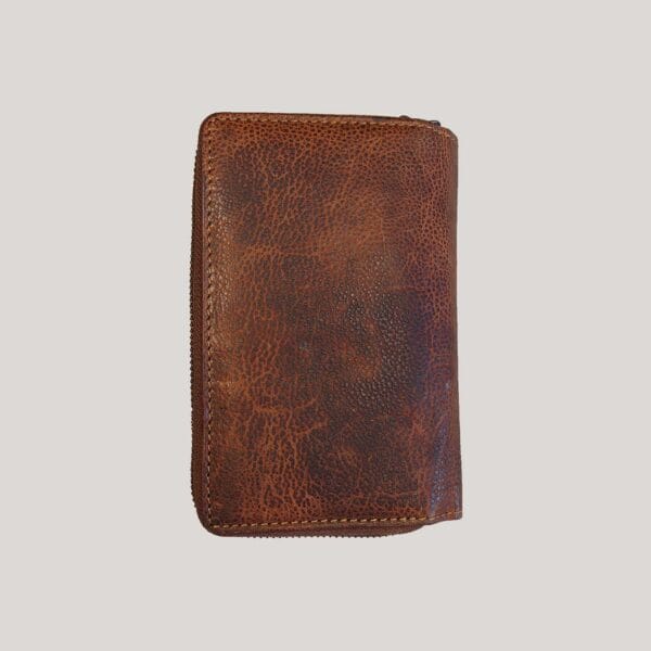 Didelė odinė piniginė Bull Burry - ruda (6)