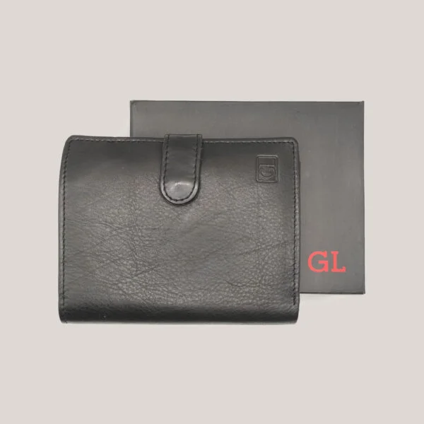 Men's Genuine Leather wallet black