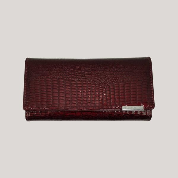 Odinė piniginė Jennifer Jones - bordo