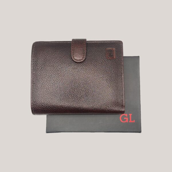 Odinė piniginė Genuine Leather ruda Odinė piniginė Genuine Leather ruda