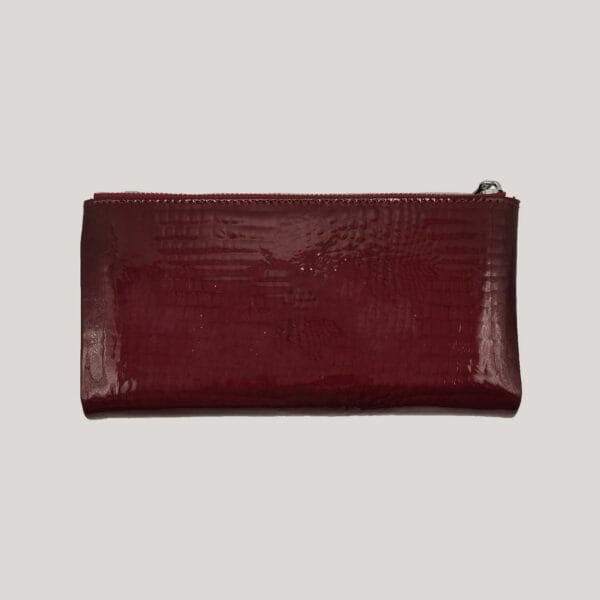 Moteriška odinė piniginė Vermari - vyšninė (4)