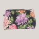 Women's cosmetic bag black-floral