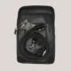 Genuine leather handbag black