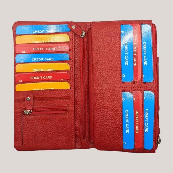 Moteriška odinė piniginė Genuine Leather (2) Moteriška odinė piniginė Genuine Leather (2)