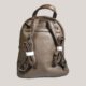 Eco leather backpack D.Cristina brown