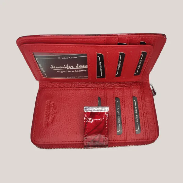 Moteriška piniginė Jennifer Jones raudona