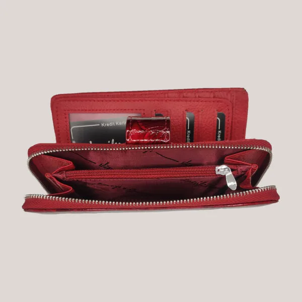 Moteriška piniginė Jennifer Jones raudona