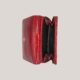 Women's eco leather wallet red