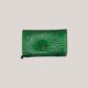 Women's eco leather wallet green