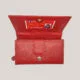 Women's leather wallet GL red