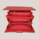 Women's leather wallet GL red