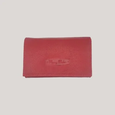 Odinė piniginė moterims Money Maker raudona