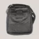Men's leather handbag black