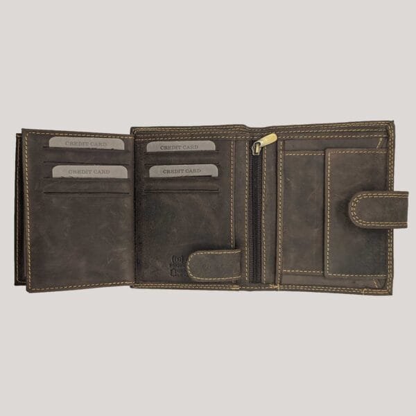 Odinė piniginė Always Wild - ruda (4)