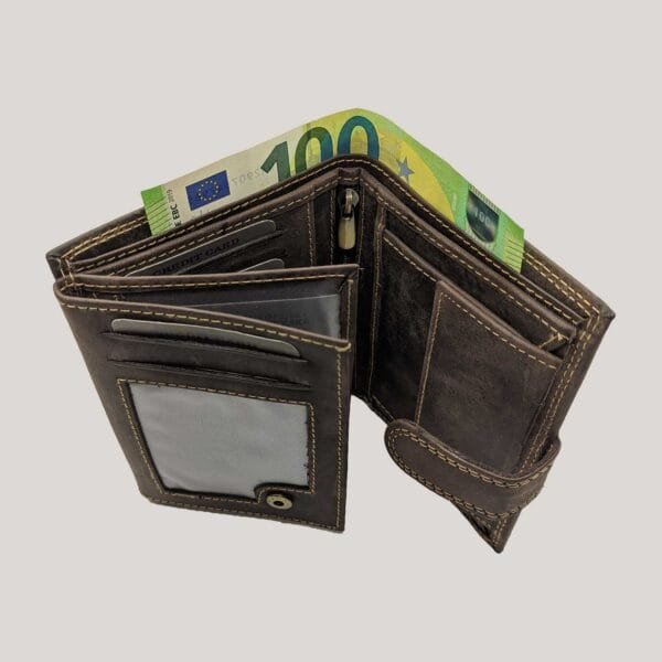 Odinė piniginė Always Wild - ruda (5)