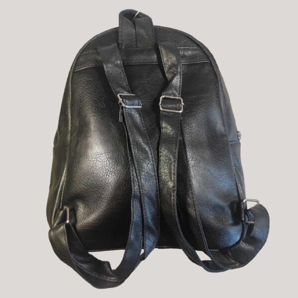 Juoda eko odos kuprinė (2) Juoda eko odos kuprinė (2)