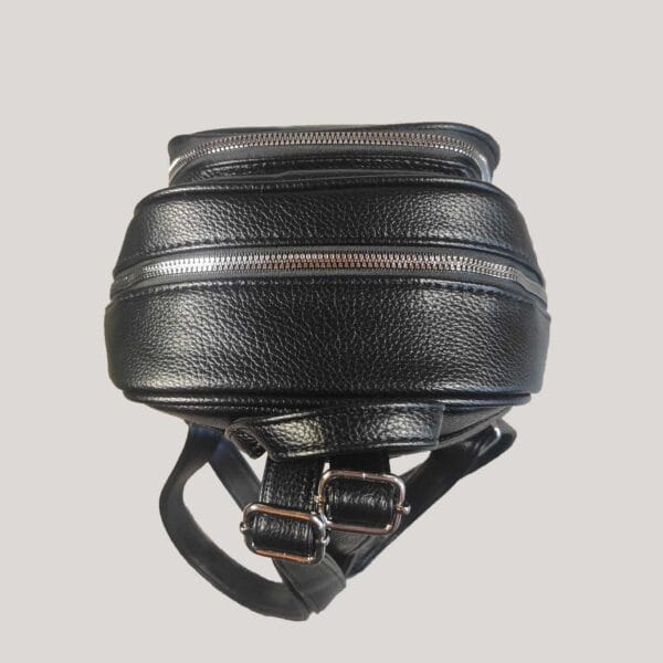Juoda eko odos kuprinė Fashion Bags (3) Juoda eko odos kuprinė Fashion Bags (3)
