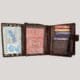 Talpi vyriška odinė piniginė GL - ruda (3)