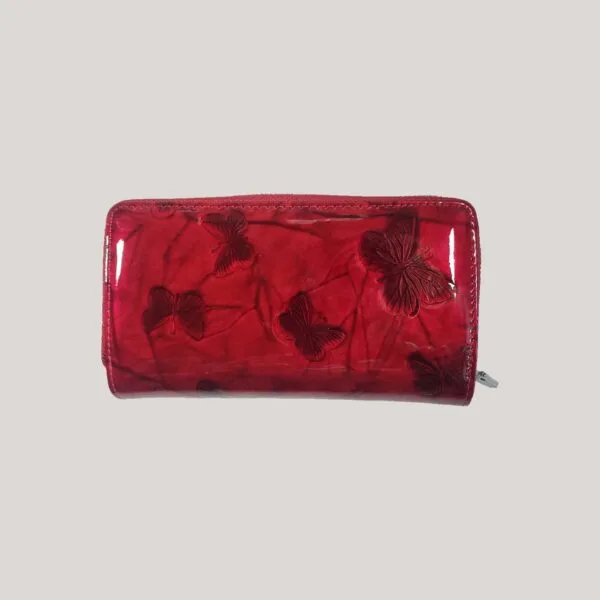 Odinė piniginė Jennifer Jones raudona