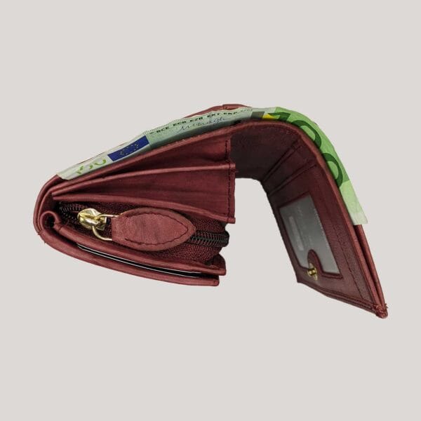 Odinė piniginė moterims Money Maker violetinė (5)