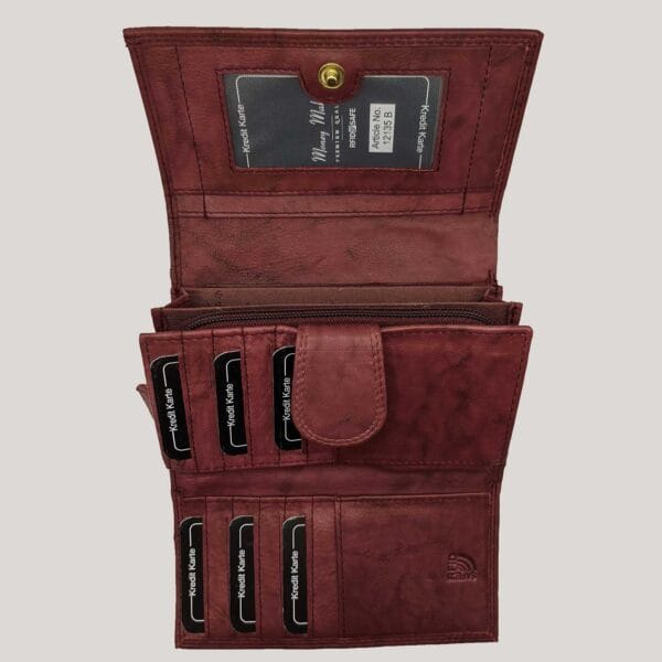 Odinė piniginė moterims Money Maker violetinė (3)