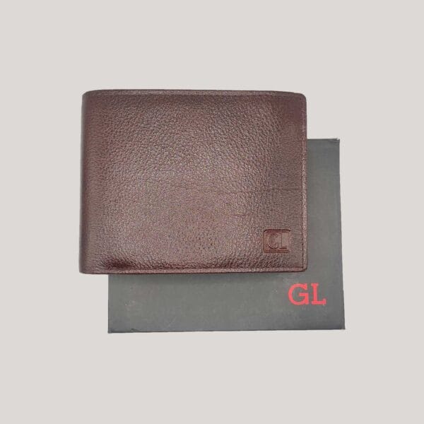 Klasikinė odinė piniginė vyrams GL - ruda Klasikinė odinė piniginė vyrams GL - ruda