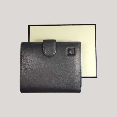 Vyriška odinė piniginė Balisa - juoda