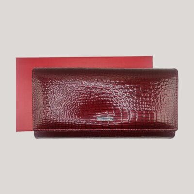 Moteriška odinė piniginė Balisa - bordo Moteriška odinė piniginė Balisa - bordo