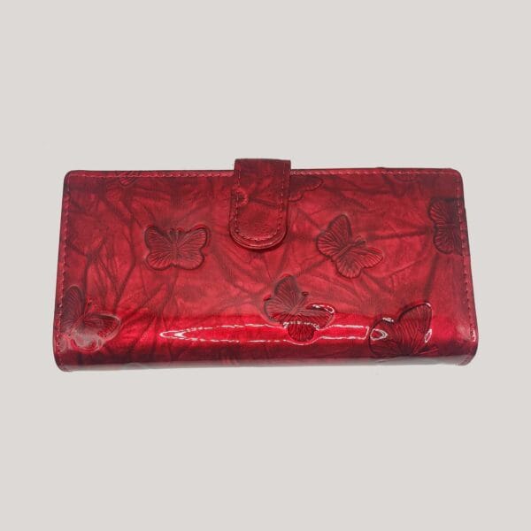 Didelė odinė piniginė Jennifer Jones - raudona (3) Didelė odinė piniginė Jennifer Jones - raudona (3)