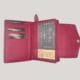 Moteriška odinė piniginė Money Maker - rožinė (3) Moteriška odinė piniginė Money Maker - rožinė (3)