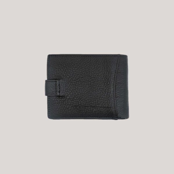 Vyriška odinė piniginė - juoda (5) Vyriška odinė piniginė - juoda (5)
