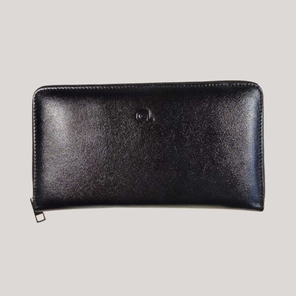 Talpi odinė piniginė-delninė GL - juoda Talpi odinė piniginė-delninė GL - juoda