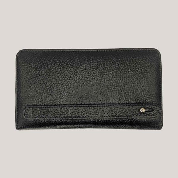 Talpi odinė piniginė-delninė GL - juoda (4)