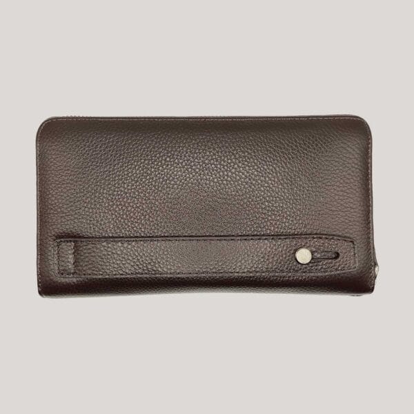 Vyriška odinė piniginė-delninė Nicolas - ruda (4) Vyriška odinė piniginė-delninė Nicolas - ruda (4)
