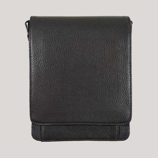 Vyriška odinė rankinė Gajane - juoda Vyriška odinė rankinė Gajane - juoda