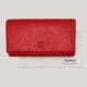 Moteriška odinė piniginė Vermari - raudona Moteriška odinė piniginė Vermari - raudona