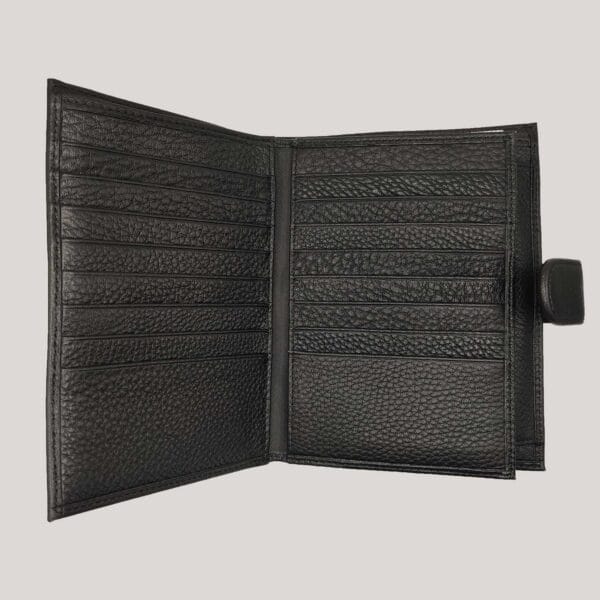 Talpi vyriška odinė piniginė Balisa - juoda (3)