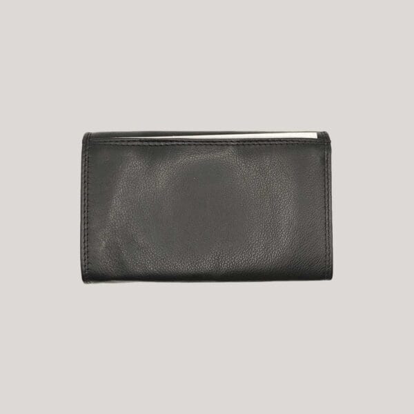 Klasikinė odinė piniginė Money Maker - juoda (4)