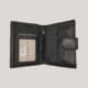 Vyriška odinė piniginė Nicolas - juoda (2)