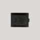 Minkštos odos vyriška piniginė GL - juoda (6)