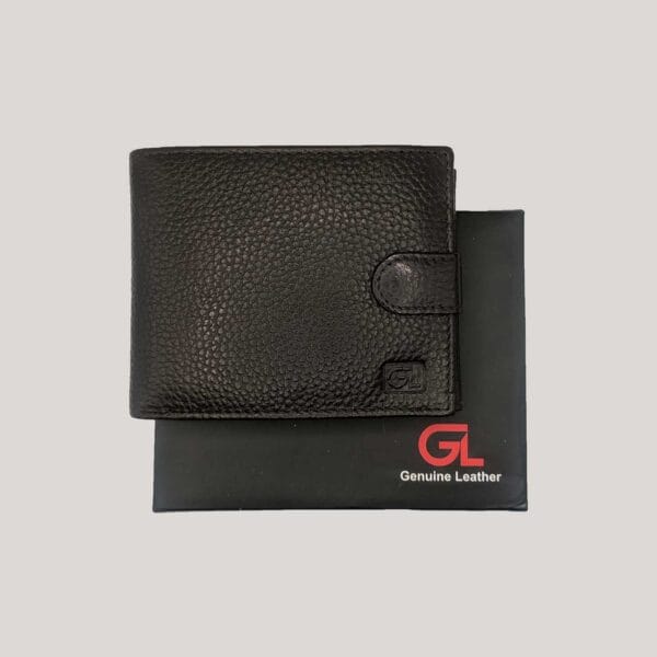 Klasikinė vyriška odinė piniginė GL - ruda