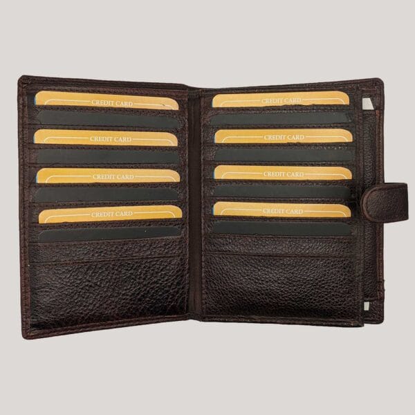 Talpi vyriška odinė piniginė GL - ruda (2)