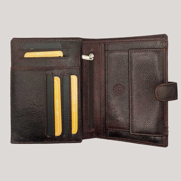 Talpi vyriška odinė piniginė GL - ruda (3)