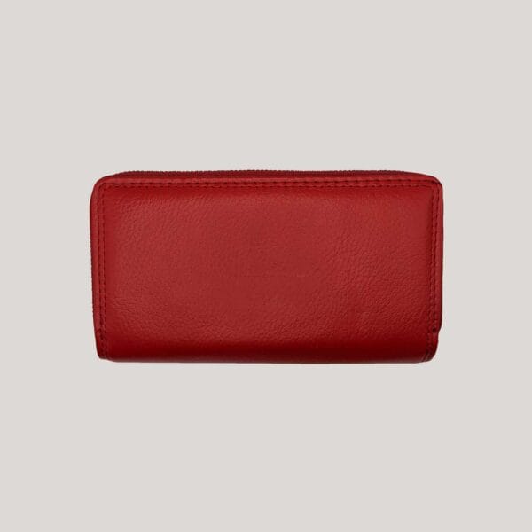 Odinė piniginė Jennifer Jones - raudona (6)
