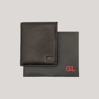Nedidelė vyriška odinė piniginė GL - ruda